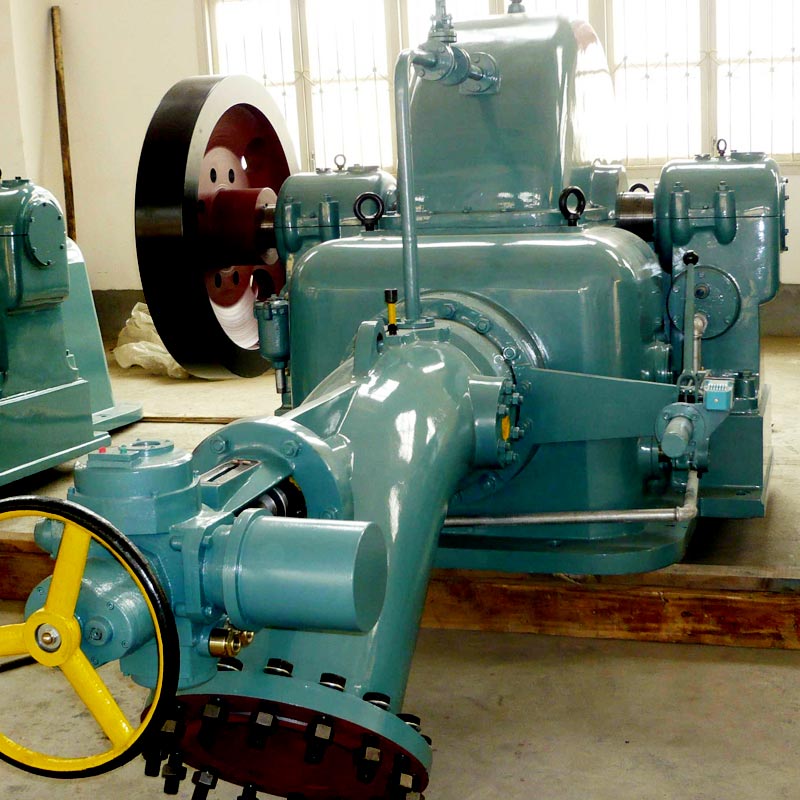 冲击水斗式水轮发电机组